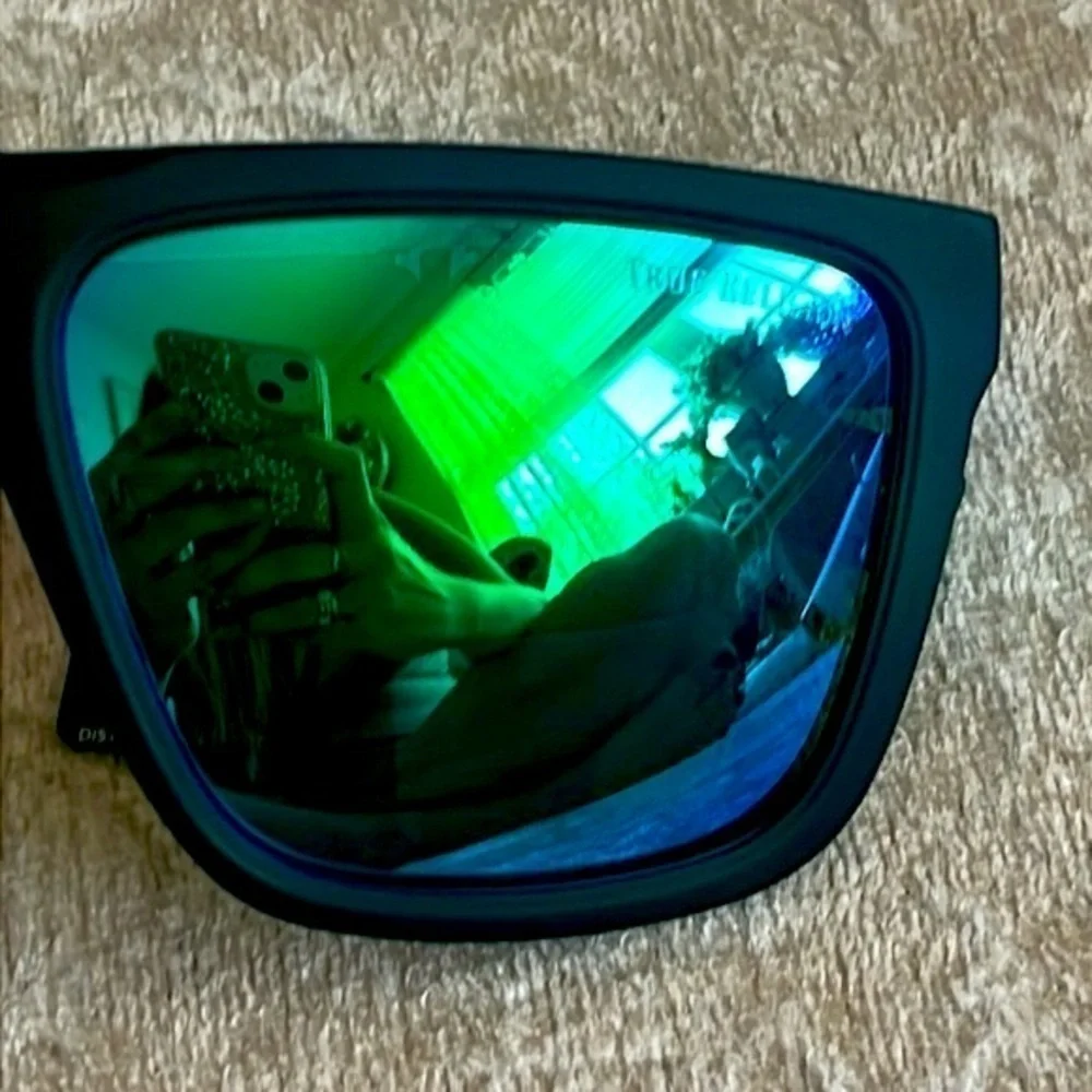 Brand New True Religion Mirrored Square Mens Sport Sunglasses Matte Black